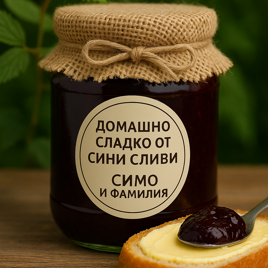 Сладко от сини сливи